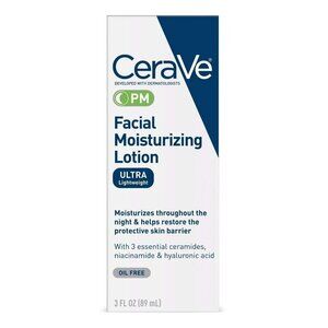SM CeraVe Facial Moisturizing Lotion PM Ultra Lightweight 3 Oz